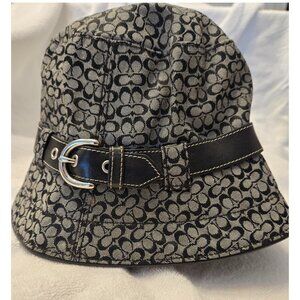 Coach Bucket Hat Black/Gray, Size XL